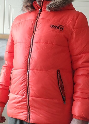m Beden turuncu Renk Hypr Synch Alman mont #North face #Columbia