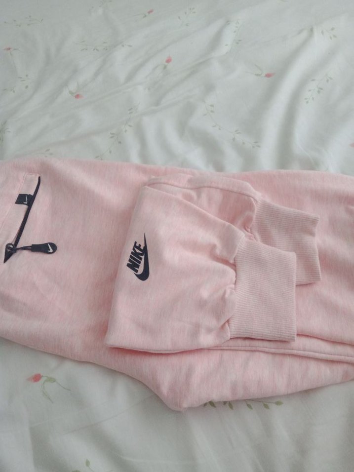 Nike Pembe Rahat Kesim Kadın Eşofman Altı - Görsel 2