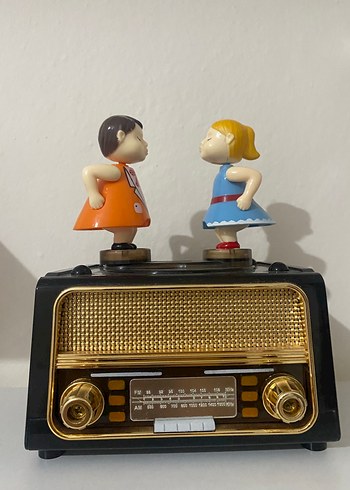 Altın Renkli Renkli Müzik Sistemi