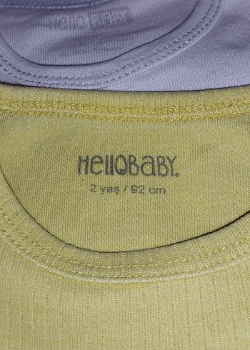 HelloBaby 5 Adet Uzun Kollu Bebek Body