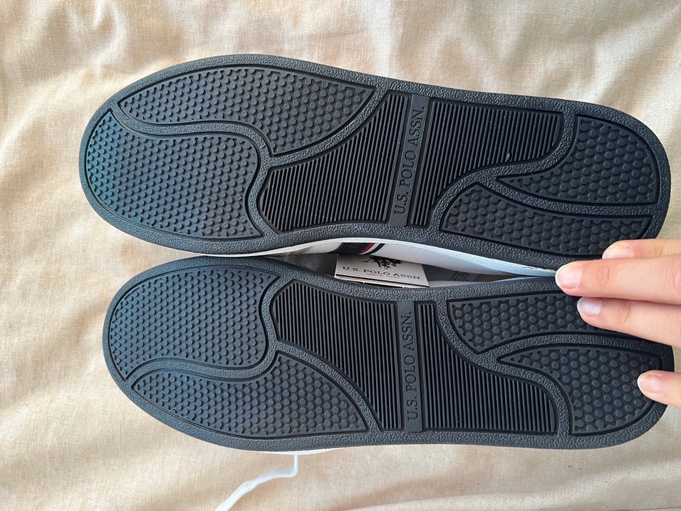 U.S. Polo Assn. Beyaz Erkek Ayakkabı - Görsel 3