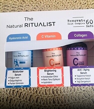 Serum, krem, kapatıcı