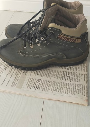 Gri Scooter Erkek Bağcık - Görsel 3