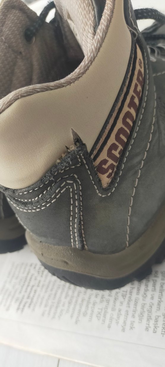 Gri Scooter Erkek Bağcık - Görsel 4