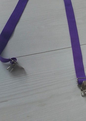 Mor Çocuk Askısı Tokalı Basic Model - Görsel 2