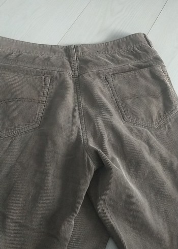 Bej Keten Erkek Pantolon - Görsel 3