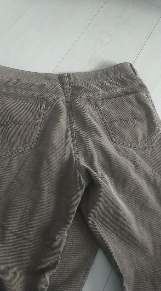 Bej Keten Erkek Pantolon - Görsel 3