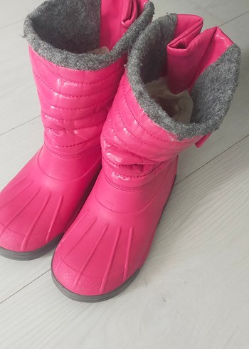 Pembe Kız Çocuk Lastik Botlar