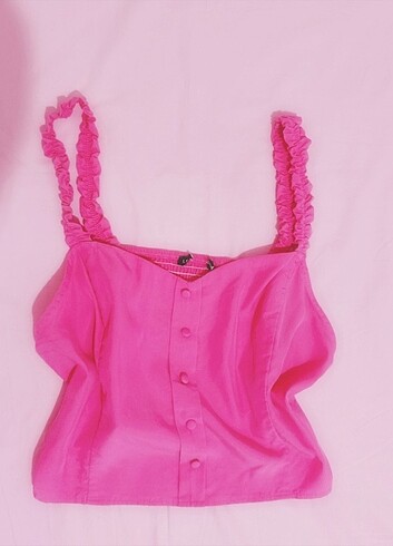coquette pembe bluz