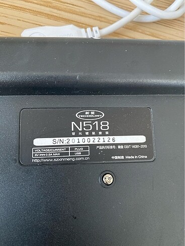 XINMENG Klavye - Görsel 10