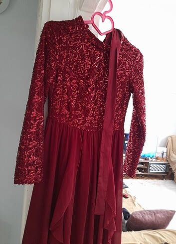 Armine Kırmızı abiye