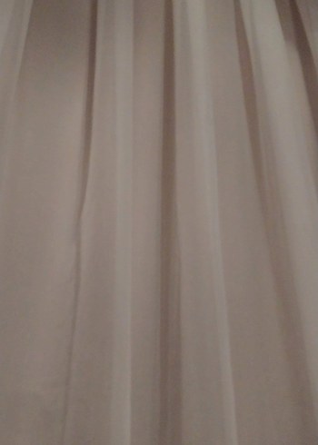 Nakışlı Beyaz Bohem Perde - Görsel 2