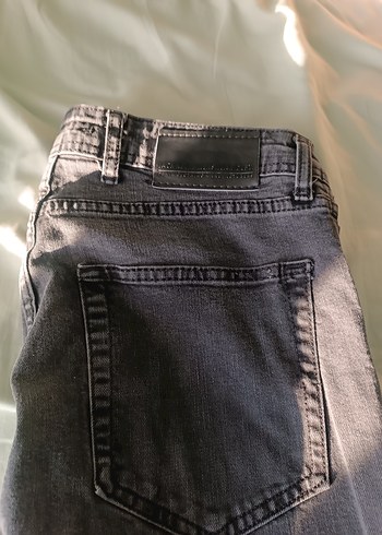 Gri Erkek Denim Bol Kesim Jean - Görsel 3