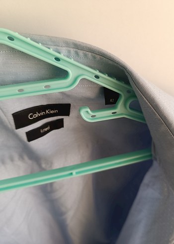 Mavi Klasik Erkek Keten Gömlek - Görsel 4