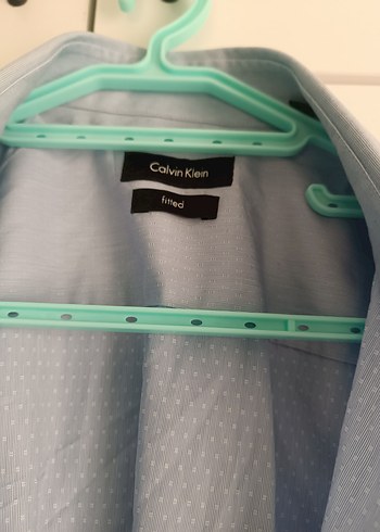 Mavi Klasik Erkek Keten Gömlek - Görsel 3