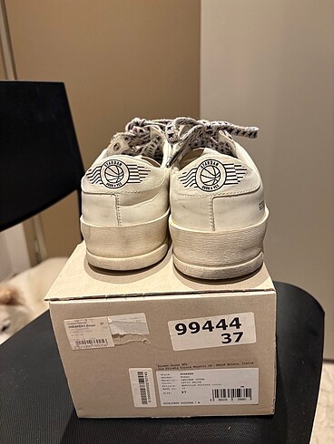 Golden goose stardan kadın beyaz sneaker - Görsel 6