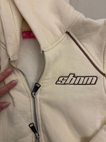 Sbnm cropped hoodie - Görsel 3