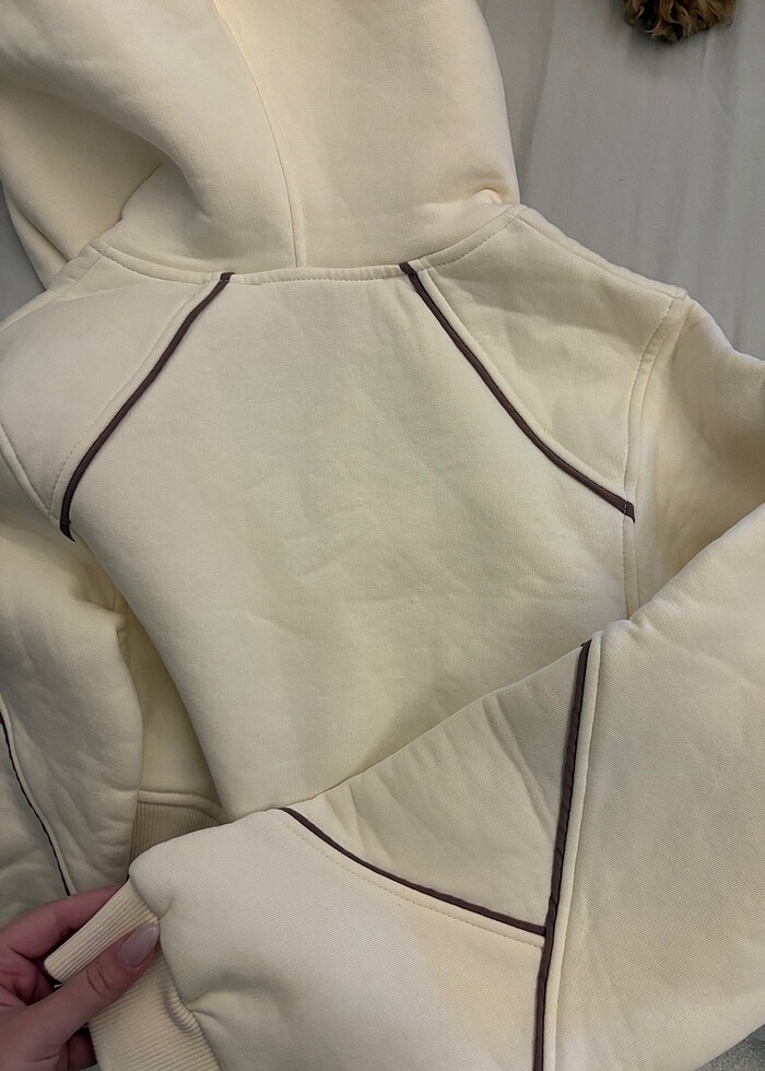 Sbnm cropped hoodie - Görsel 5