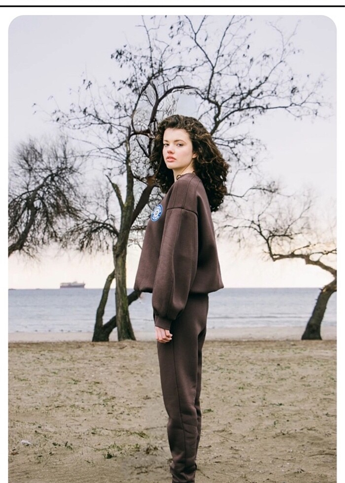 Lil seb koffie sweatshirt - Görsel 2