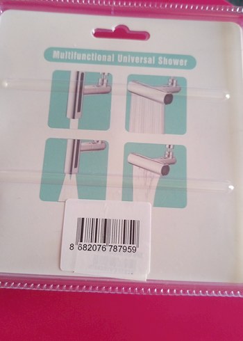 360° Dönebilen Çok Fonksiyonlu Musluk Ucu - Görsel 2