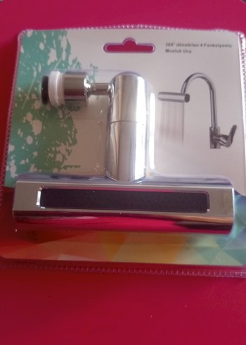 360° Dönebilen Çok Fonksiyonlu Musluk Ucu - Görsel 4