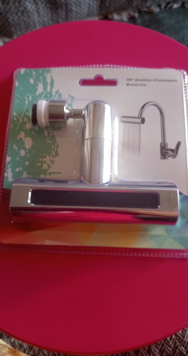360° Dönebilen Çok Fonksiyonlu Musluk Ucu - Görsel 4