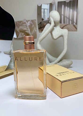  Beden Chanel allure kadın parfüm 100 ml sıfır jelatinli barkodlu üründ
