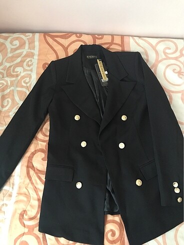 Etiketli blazer ceket