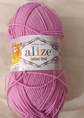 Alize Cotton Gold Pembe El İşi İpliği