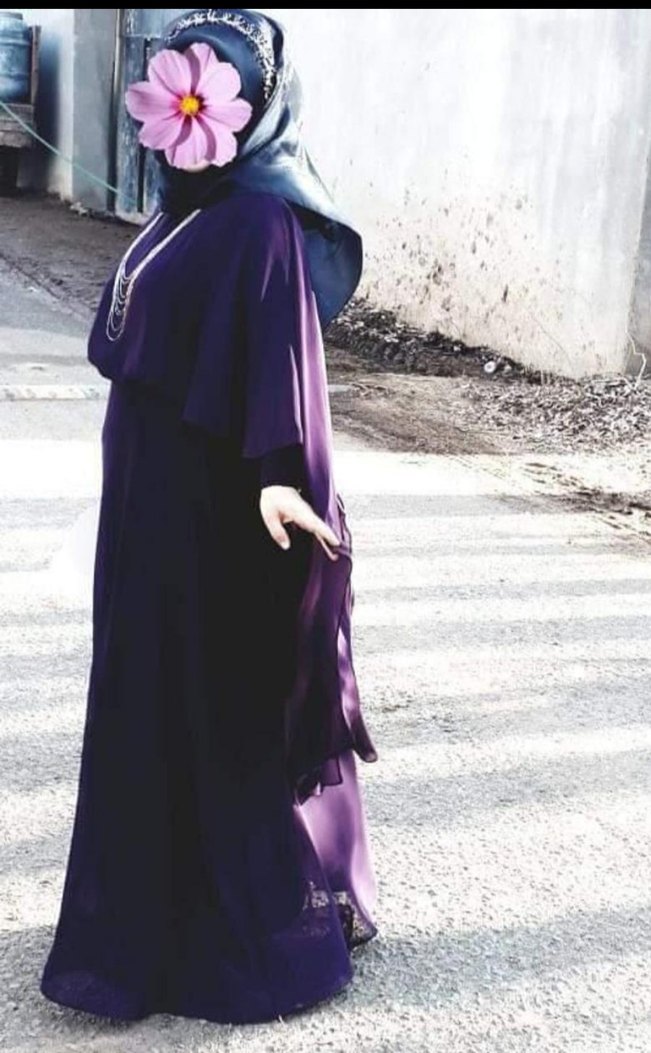 Uzun Mor Dökümlü Gotik Kadın Elbisesi - Görsel 4