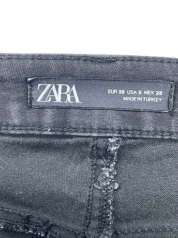 38 Beden siyah Renk Zara Jean / Kot %70 İndirimli.