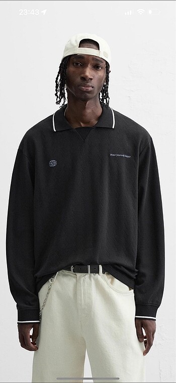 Zara polo sweat