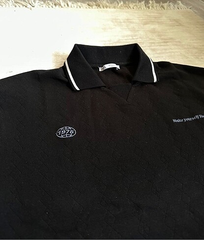 s Beden siyah Renk Zara polo sweat