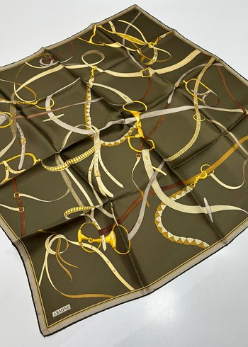 Armine 2026 İlkBahar Yaz Serisi eşarp zincir desen spor model - Görsel 4