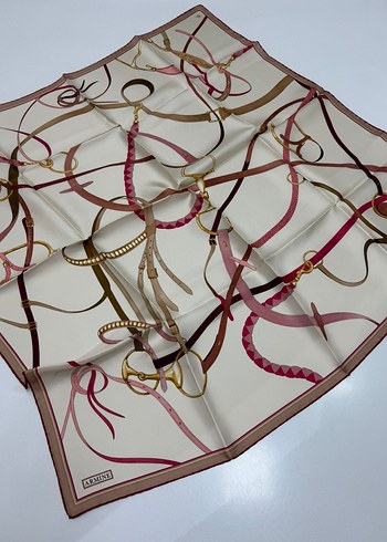 Armine 2026 İlkBahar Yaz Serisi eşarp zincir desen spor model - Görsel 8