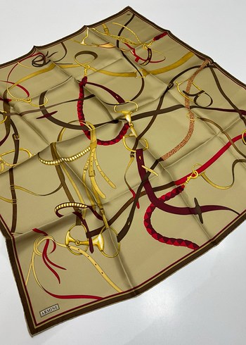 Armine 2026 İlkBahar Yaz Serisi eşarp zincir desen spor model - Görsel 5