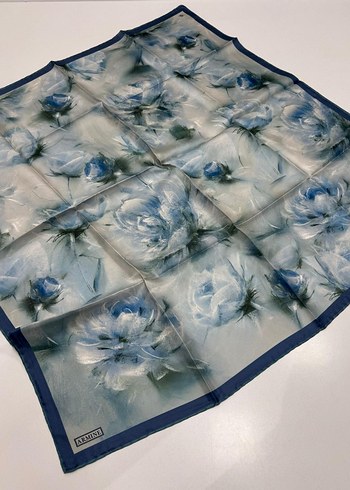 Armine Yeni Sezon Twill İpek eşarp - Görsel 3