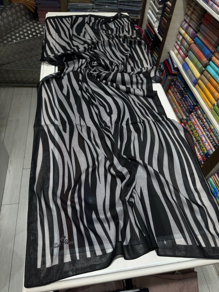 SilkHome Soft pamuk şal - Görsel 5