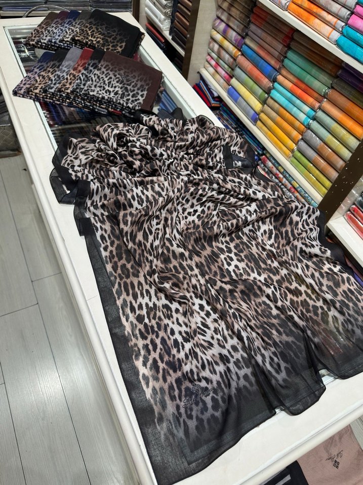 SilkHome Soft pamuk şal - Görsel 3