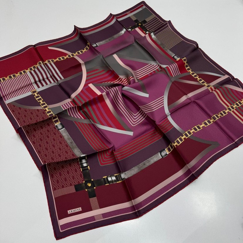 Armine Twill İpek Eşarp Yeni Sezon - Görsel 2