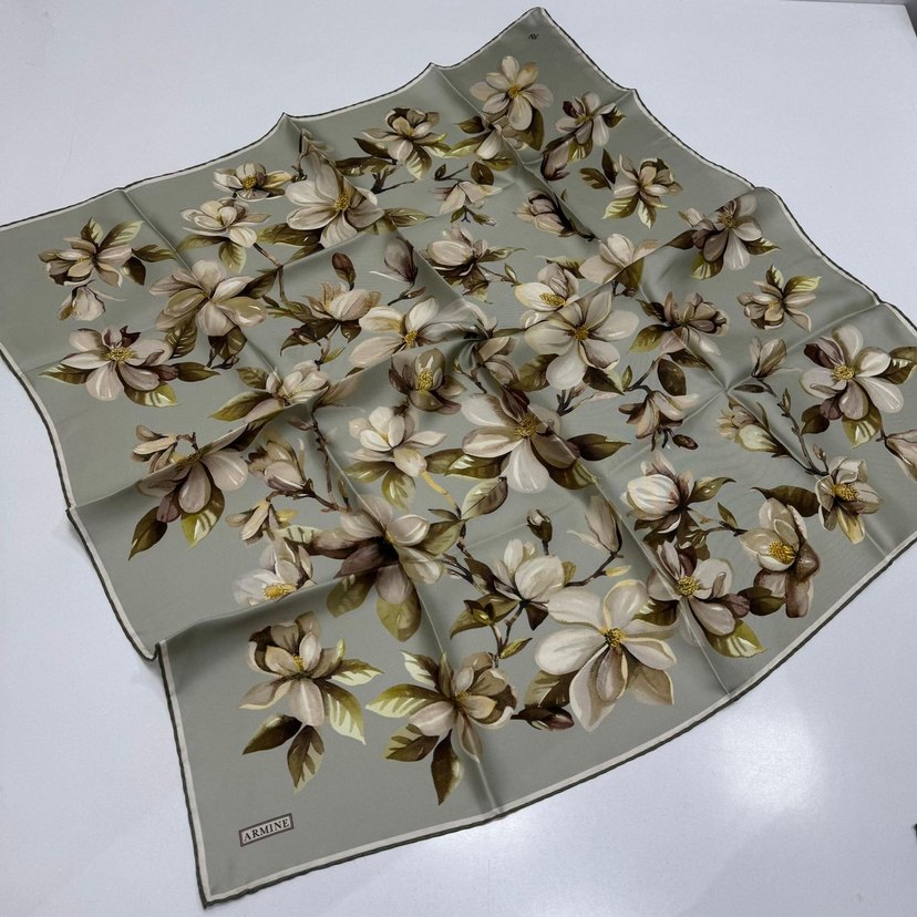 Armine Twill İpek Eşarp Yeni Sezon - Görsel 2