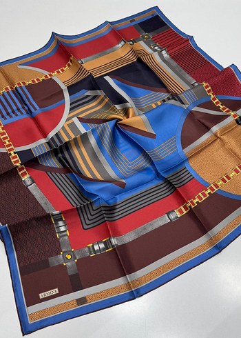 Armine Twill İpek Eşarp Yeni Sezon - Görsel 2