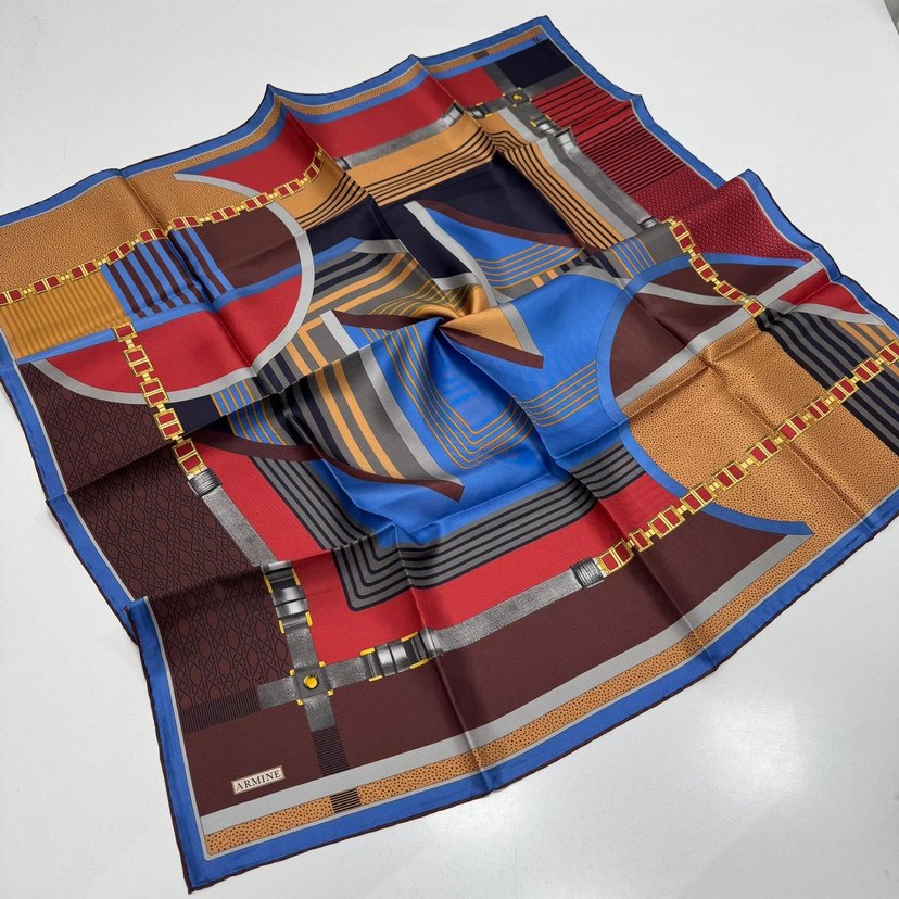 Armine Twill İpek Eşarp Yeni Sezon - Görsel 2