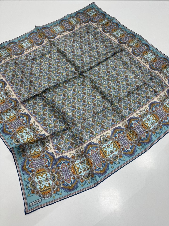 Armine Twill İpek Eşarp Yeni Sezon - Görsel 2