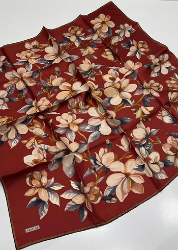 Armine Twill İpek Eşarp Yeni Sezon - Görsel 2