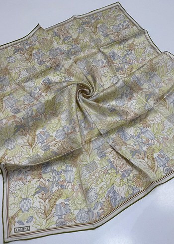Armine Twill İpek Eşarp Yeni Sezon - Görsel 2