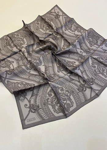 Armine Twill İpek Eşarp Yeni Sezon - Görsel 4