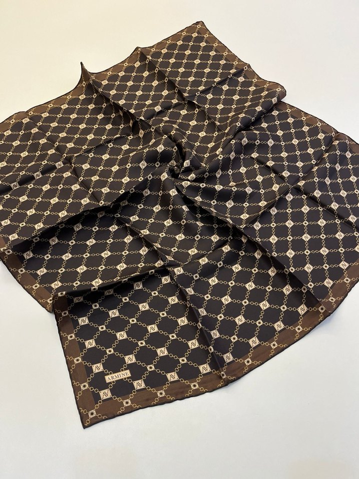 Armine Twill İpek Eşarp Yeni Sezon - Görsel 3