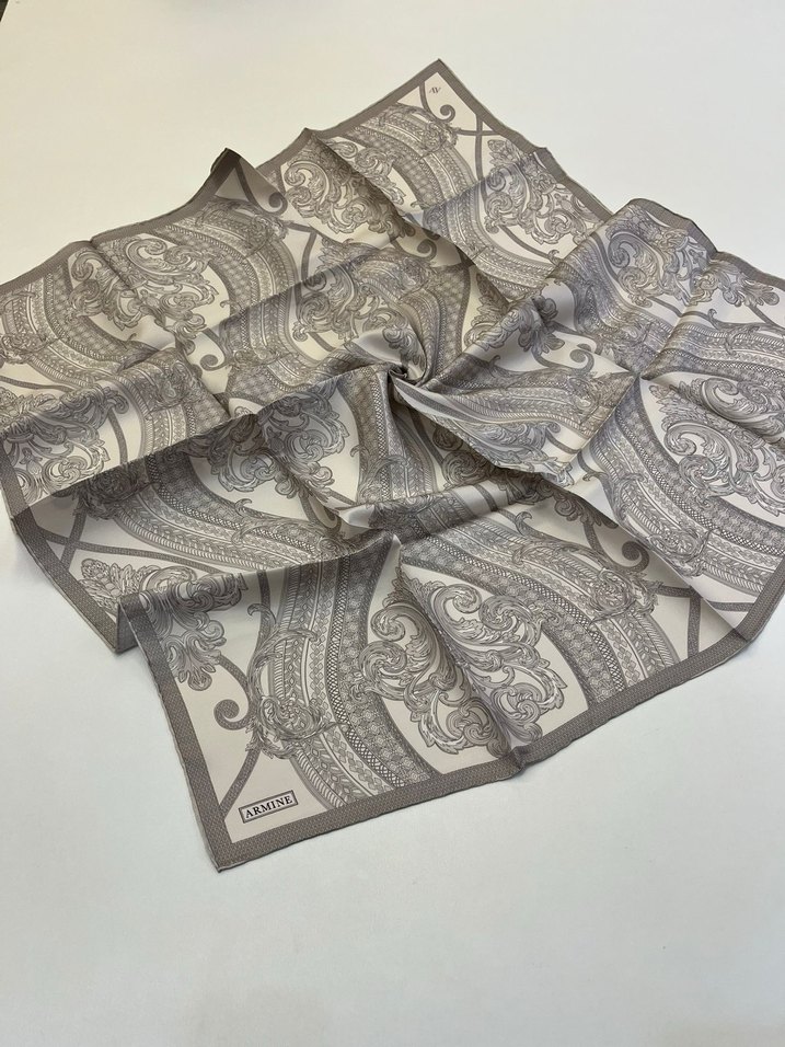 Armine Twill İpek Eşarp Yeni Sezon - Görsel 5