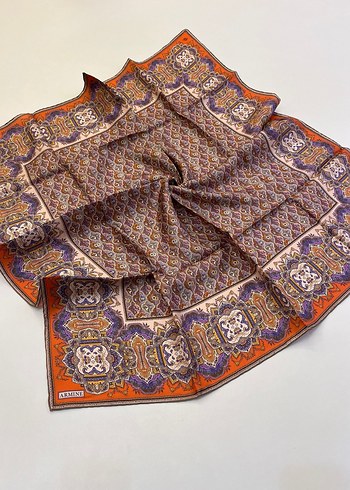 Armine Twill İpek Eşarp Yeni Sezon - Görsel 3